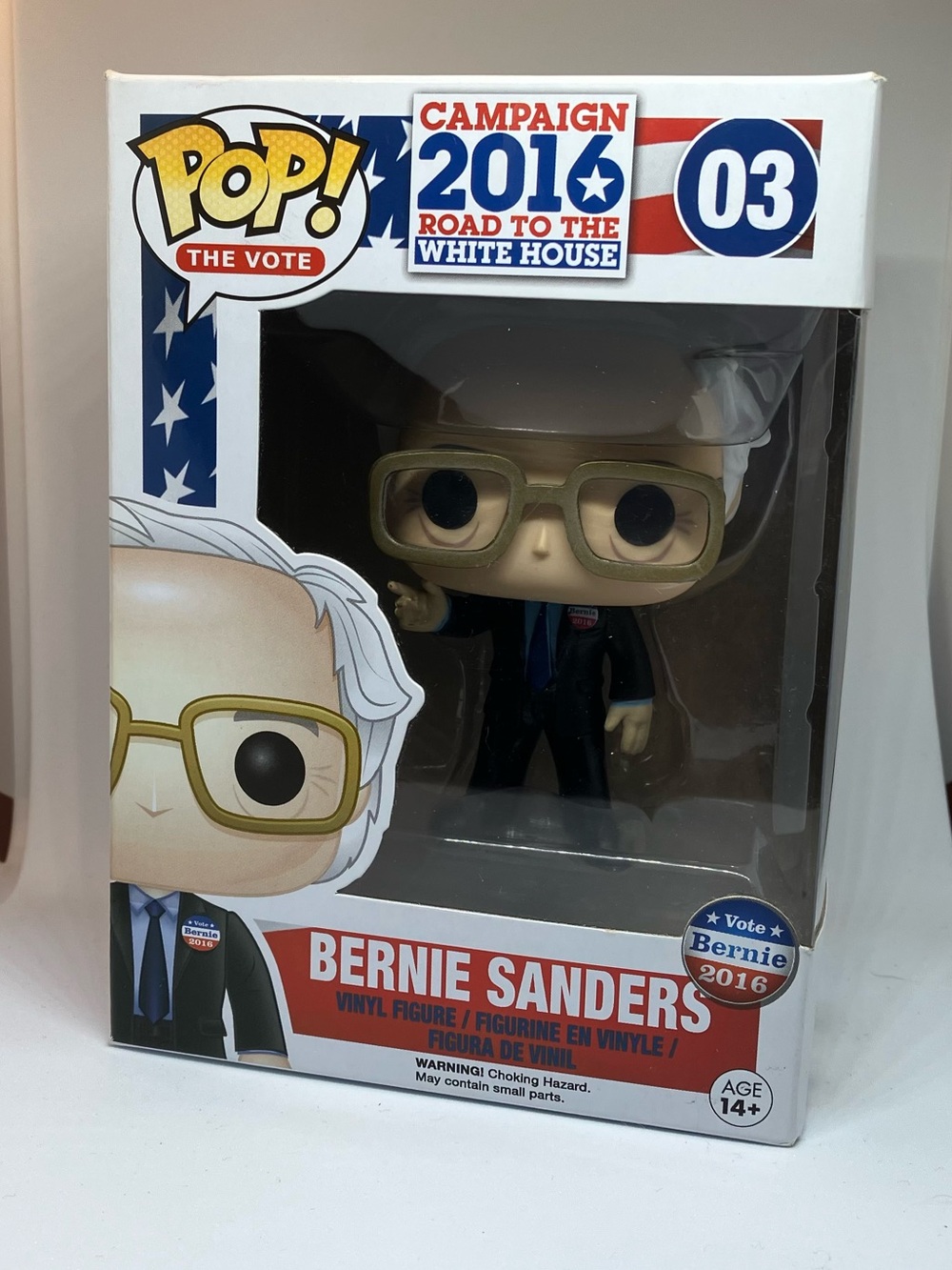 Funko Bernie Sanders Pop! Vinyl Figure
Campaign 2016 Road to the White House